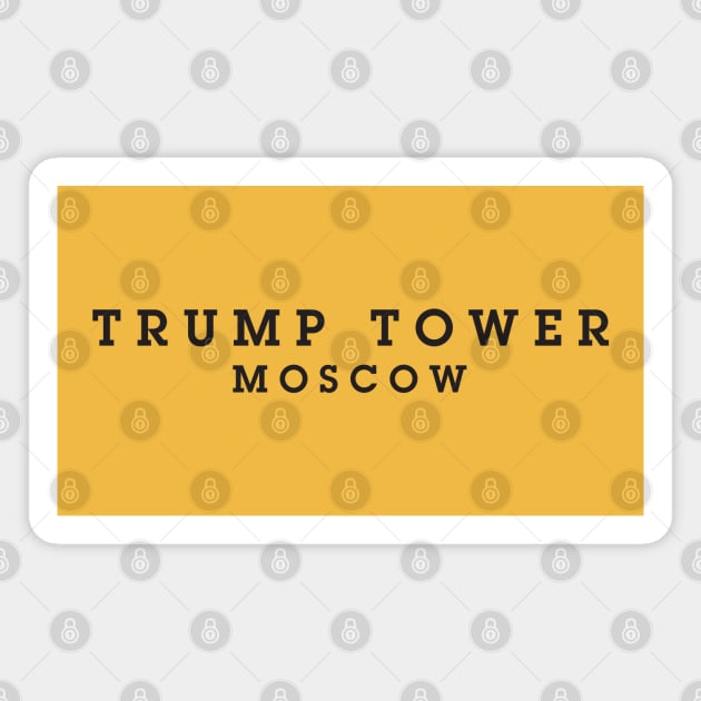 Trump Tower Moscow Magnet by Melbournator